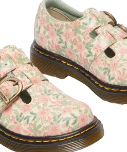 8065 Cloud CreamMulti AthenaPop Floral Print Shoes - Toddlers