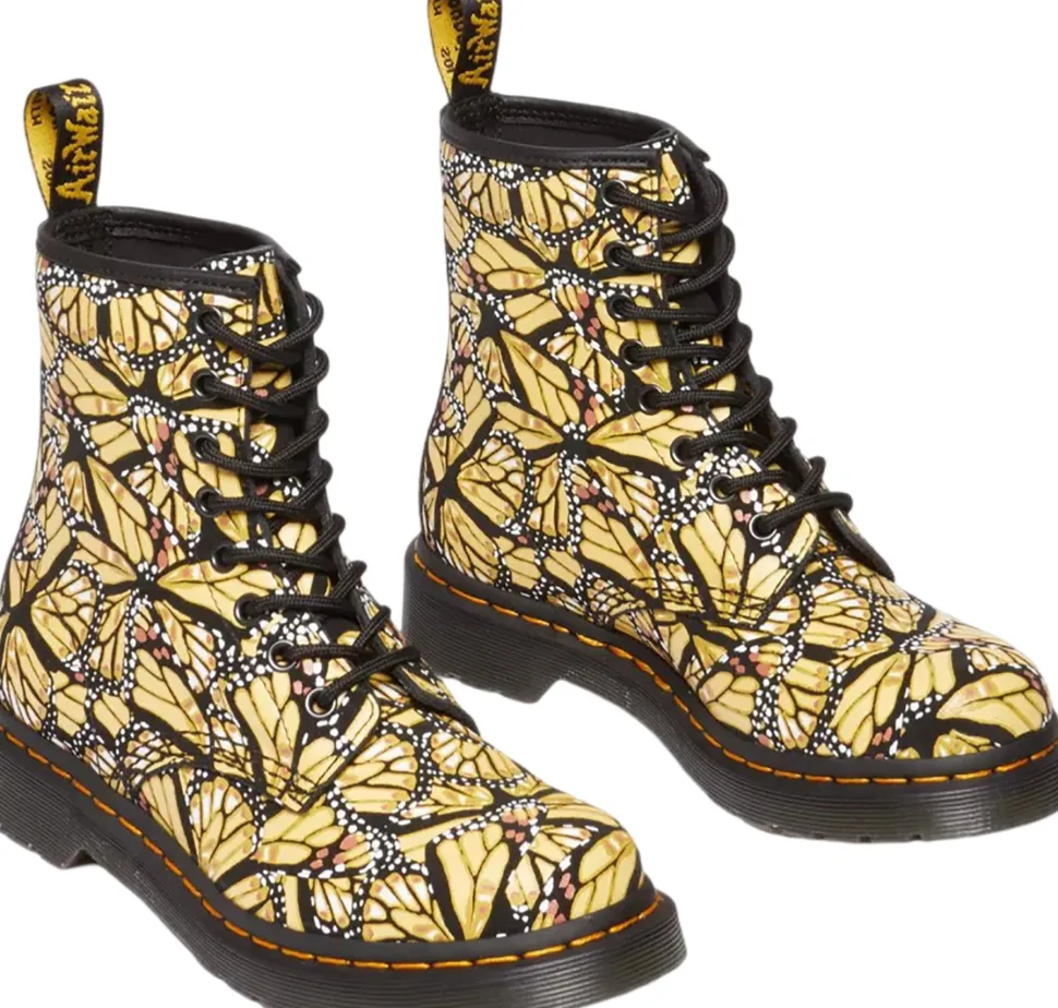 1460 English Garden Leather Lace Up Boots - Women's