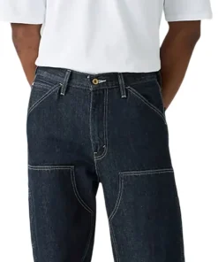 568 Loose Straight Double-knee Carpenter Jeans - Men's