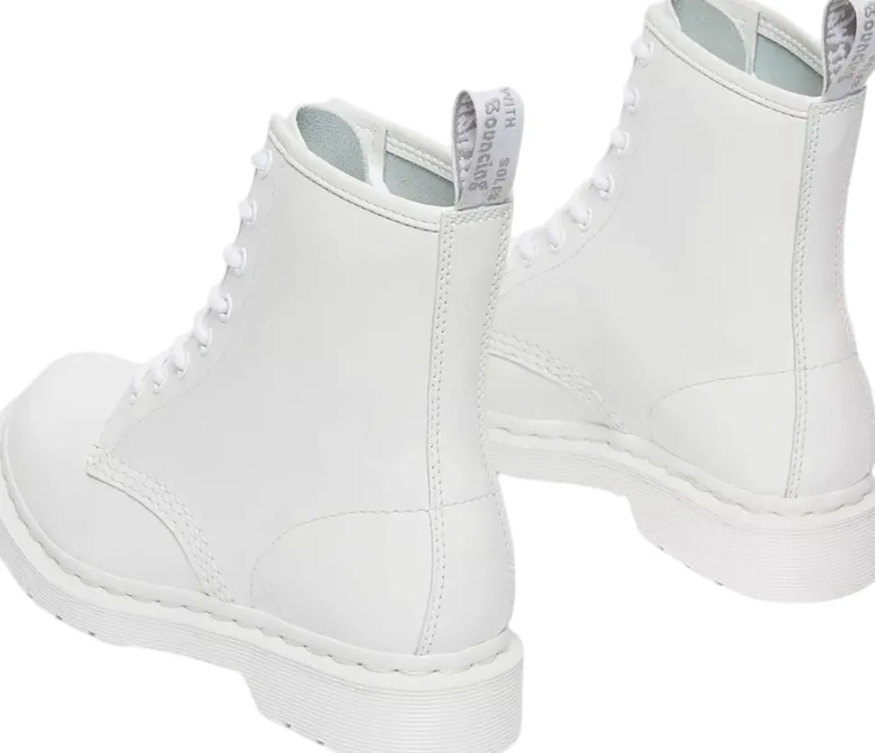 1460 Mono Patent Leather Lace Up Boots - Women's