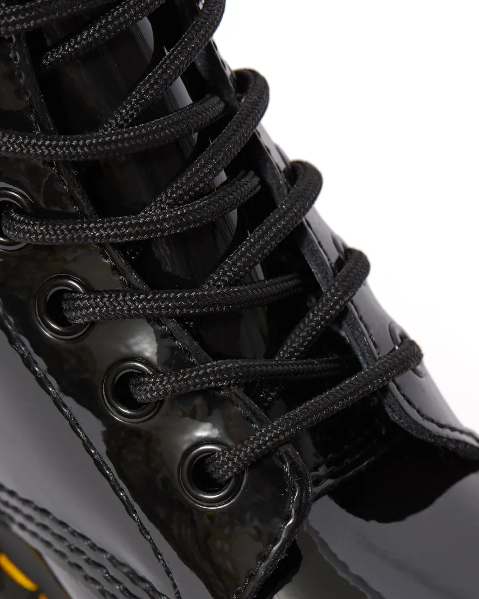 1460 Patent Leather Lace Up Boots - Women's