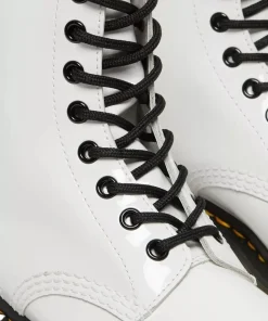 1460 Patent Leather Lace Up Boots - Women's