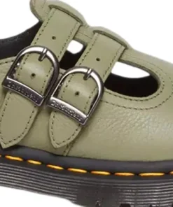 8065 Smooth Leather Mary Jane Shoes - Women's