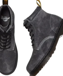 939 Stonewashed Suede Lace Up Boots - Unisex