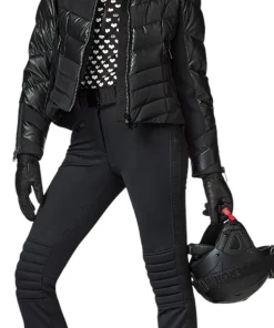 Abisso Quilted Down Ski Jacket with Hood - Women's