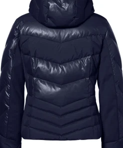 Abisso Quilted Down Ski Jacket with Hood - Women's
