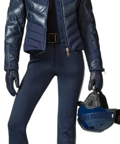 Abisso Quilted Down Ski Jacket with Hood - Women's