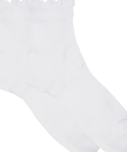 Active Ruffle 2 Pack Quarter Socks - Unisex