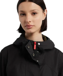 Adela Cotton Canvas Rain Jacket - Women's