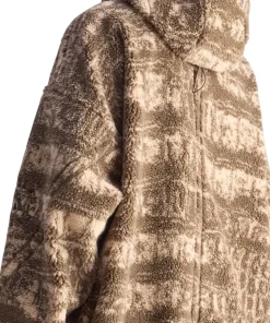 Adidas by Stella McCartney Full-Zip Printed Winter Fleece Hooded Jacket - Women's