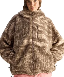 Adidas by Stella McCartney Full-Zip Printed Winter Fleece Hooded Jacket - Women's