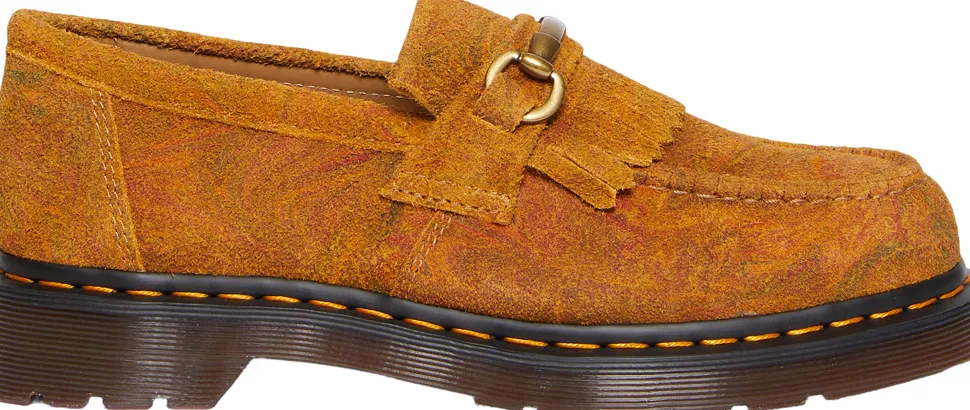 Adrian Snaffle Marbled Suede Loafers - Unisex