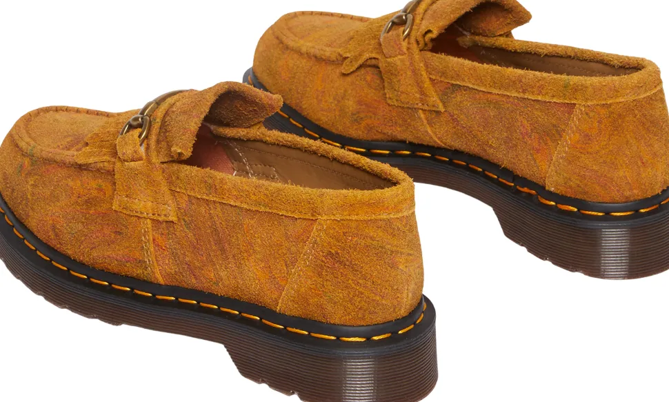 Adrian Snaffle Marbled Suede Loafers - Unisex