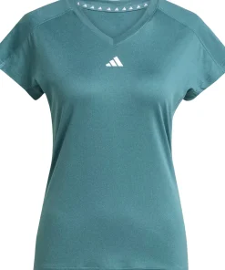 AEROREADY Train Essentials Minimal Branding V-Neck T-Shirt - Women's
