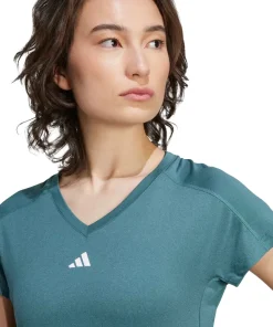 AEROREADY Train Essentials Minimal Branding V-Neck T-Shirt - Women's