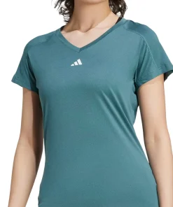 AEROREADY Train Essentials Minimal Branding V-Neck T-Shirt - Women's