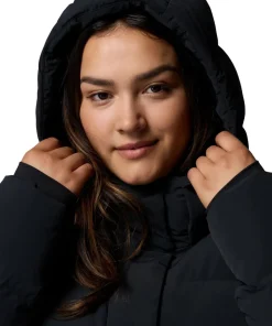 Amaze Puff Plus Size Hooded Jacket - Women's