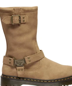 Anistone Hi Pull On Biker Boots - Unisex