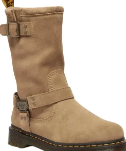 Anistone Hi Pull On Biker Boots - Unisex
