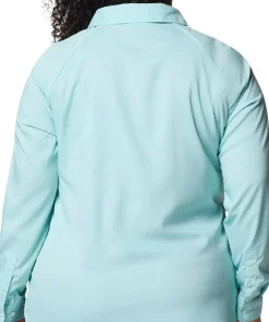 Anytime Lite Plus Size Long Sleeve Shirt - Women's