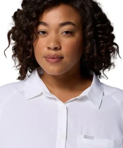 Anytime Lite Plus Size Long Sleeve Shirt - Women's