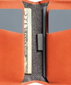 Apex Slim Sleeve Leather Wallet - Men's