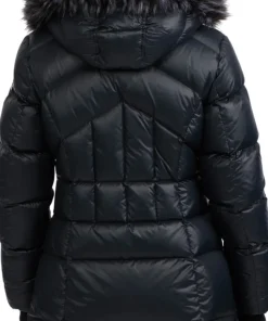 Ares Fixed Hood Puffer Jacket with Fixed Bib - Women's