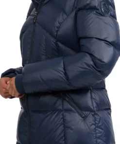 Ares Fixed Hood Puffer Jacket with Fixed Bib - Women's