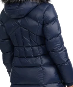 Ares Fixed Hood Puffer Jacket with Fixed Bib - Women's