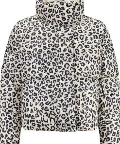 Aretu Allover Print Down Jacket - Women's