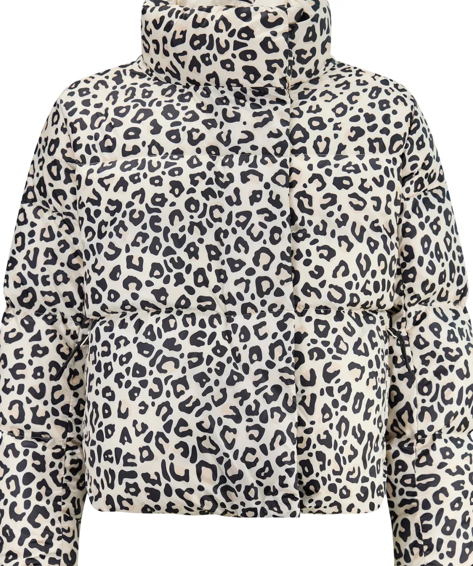 Aretu Allover Print Down Jacket - Women's