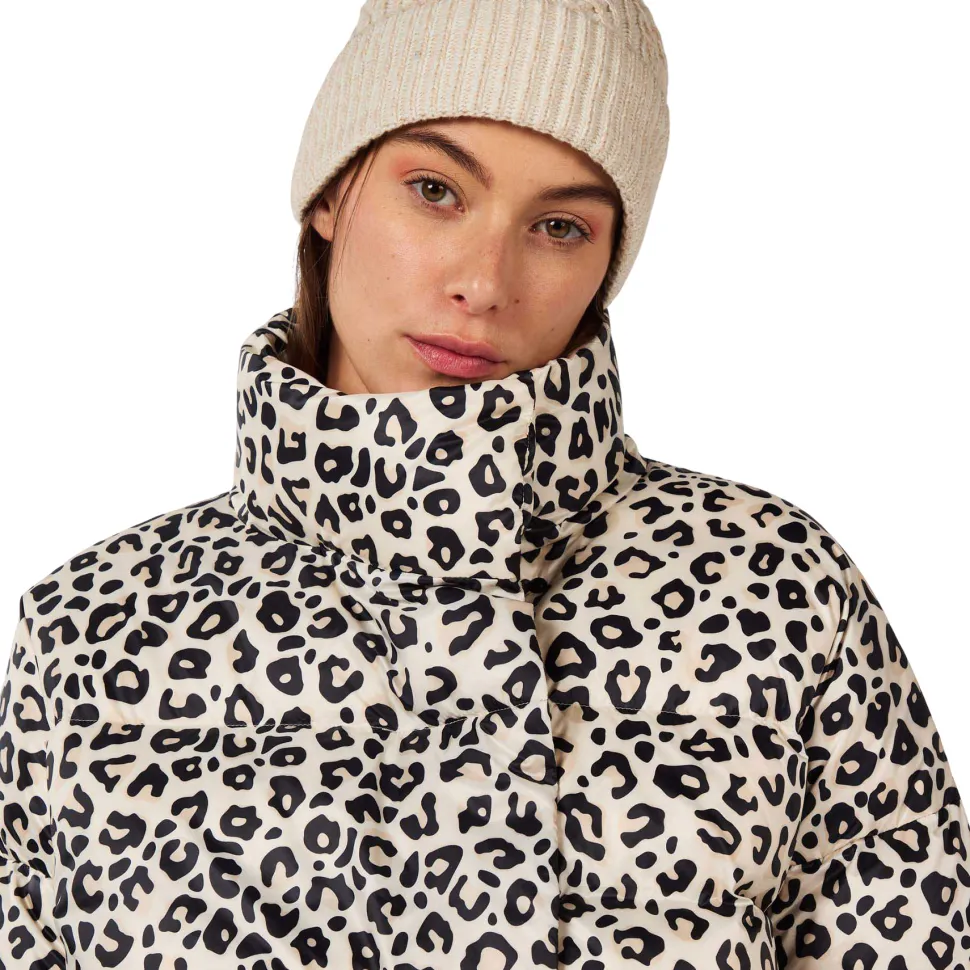 Aretu Allover Print Down Jacket - Women's