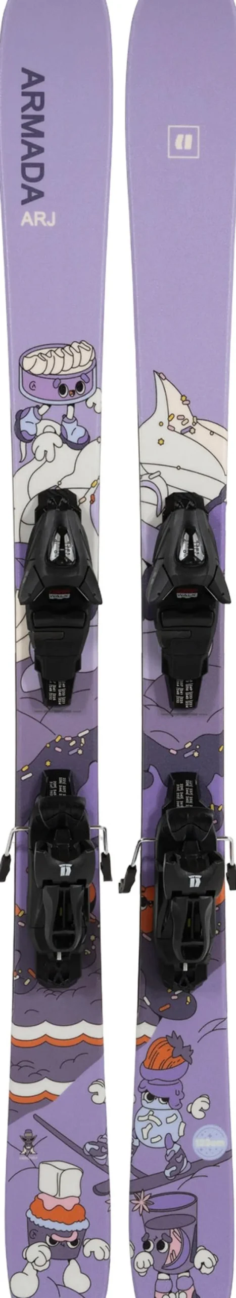 ARJ Skis with C5 Ski Bindings - Kids