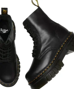 Audrick Nappa Leather Platform Ankle Boots - Women's