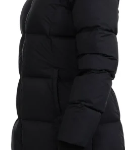 Autumn Long Channel Quilted Puffer Jacket - Women's