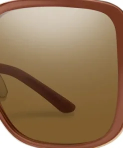 Aveline Sunglasses - Amber - Polarized Brown Lens - Women's