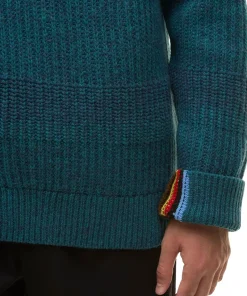 Barbour X Paul Smith Saddle Crew Neck Sweater - Men's