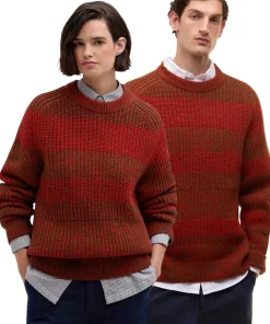 Barbour X Paul Smith Saddle Crew Neck Sweater - Men's