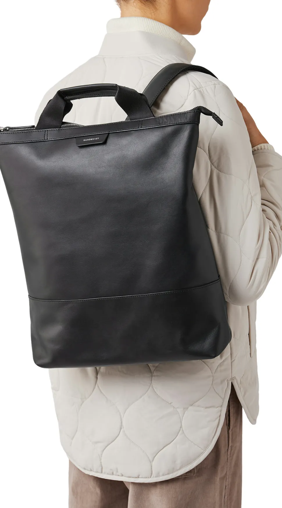 Beenie Leather Tote Pack 14L