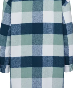 Bellingham Long Plaid Shirt Jacket - Women's