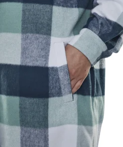 Bellingham Long Plaid Shirt Jacket - Women's