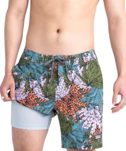 Betawave 2-In-1 7In Boardshorts - Men's