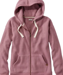 Birchwood Brushed Waffle Knit Full-Zip Hoodie - Women's