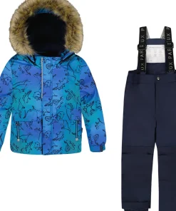 Black Discover Two-Piece Snowsuit - Little Boy