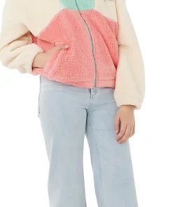 Block Party Polar Fleece Jacket - Girls