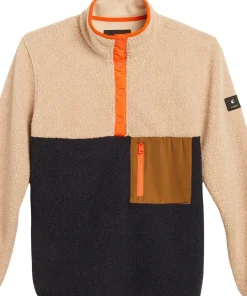 Blocked Sherpa Popover - Women's