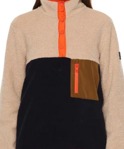 Blocked Sherpa Popover - Women's