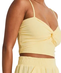 Bonded Cotton Cover-Up Cami Top - Women's