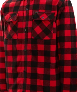 Bowered Polar Fleece Long Sleeve Over-Shirt - Men's