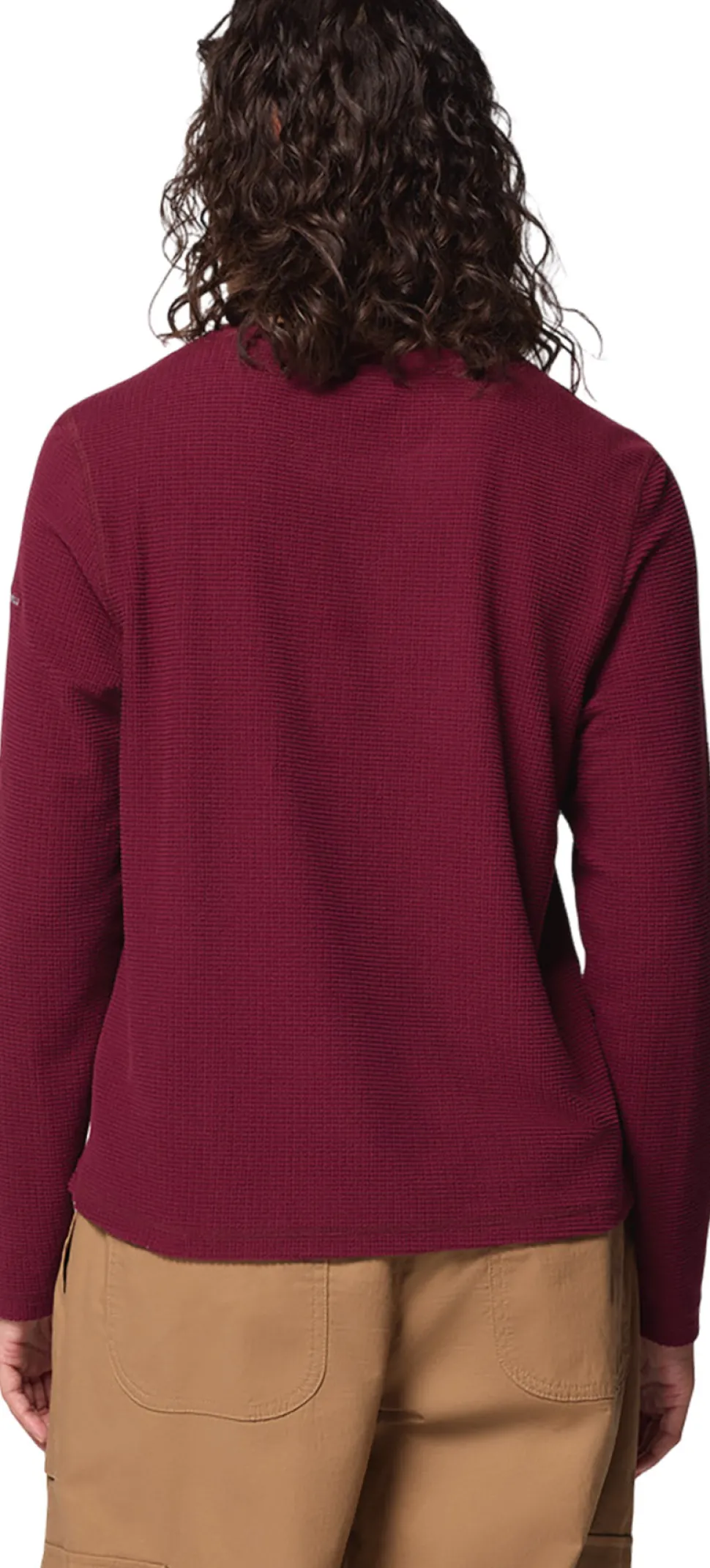 Brea Falls Grid Crew Neck Long Sleeve T-Shirt - Women's